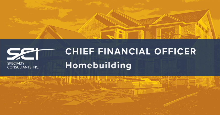 SCI Announces Placement of Chief Financial Officer - Homebuilding